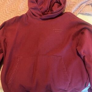 American Eagle Outfitters Women’s Maroon Hoodie